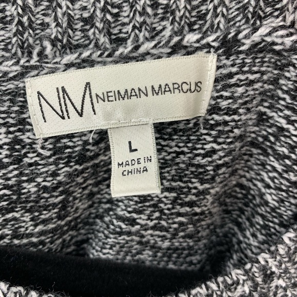 Neiman Marcus Gray Sweater Dress Large - Picture 4 of 9